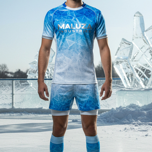 Conjunto de Uniforme de Rugby Personalizado 2026, Sublimado, de Alta Densidad, Poliéster Antiencogimiento, Precio al por Mayor - Product Image 5