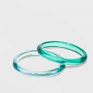 Nuevo Juego de Brazaletes de Resina, Diseño de Alta Calidad con Puntos y Flores, Brazaletes de Color Personalizado, Joyería de Moda, Regalo, Brazalete Colorido para Mujer - Product Image 2
