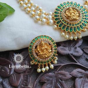 Pearl Laxmi Fine Choker Necklace - Product Image 5