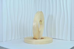 Rollo de Banda de Borde de Chapa de Álamo Blanco Ligero con Grano Fino para Uso en Decoración de Interiores - Product Image 6