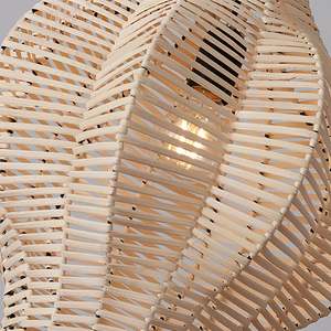 New Collection Eco Friendly Bamboo Rattan Chandelier Lamp Artisan <b>Crafted</b> Hanging <b>Light</b> for Hotel Villa Interior Design - Product Image 3