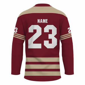 Jersey de Hockey Premium Personalizado, Uniforme de Hockey sobre Hielo de Alto Rendimiento, Sublimación, Impresión por Serigrafía, Proveedor OEM - Product Image 5