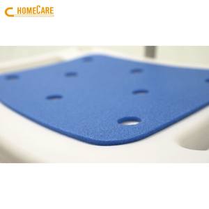 Taiwan OEM EVA Pad Bathroom Safety Aluminum Adjustable <b>Shower</b> Stool <b>for</b> <b>Elderly</b> OEm accepted - Product Image 4