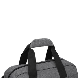 Sac de sport unisexe personnalisé avec logo, robuste, gris, en polyester, sangle réglable, fermeture éclair, 20-30L, décontracté, fitness - Product Image 3