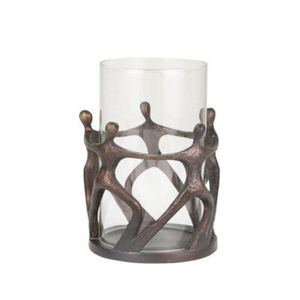 เชิงเทียนโลหะสีทองและแก้ว ดีไซน์หรูหรา เหมาะสำหรับตกแต่งบ้าน งานแต่งงาน โต๊ะกลางห้องนั่งเล่น และโต๊ะอาหาร - Product Image 4