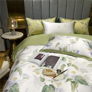 Housse de couette en coton doux et confortable, personnalisée par un fabricant vérifié, pour ensemble de literie domestique, 100% coton. - Product Image 2