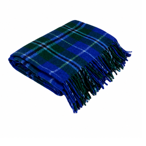 Cozy <b>Tartan</b> Wool Blanket Indian Jacquard Weave Eco-Friendly Winter <b>Throw</b> Wholesale Supplier - Product Image 5