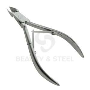 Cortacutículas Profesional de Doble Hoja de Acero Inoxidable, Removedor de Piel Muerta de Precisión para Técnicos de Salones de Uñas - Product Image 2