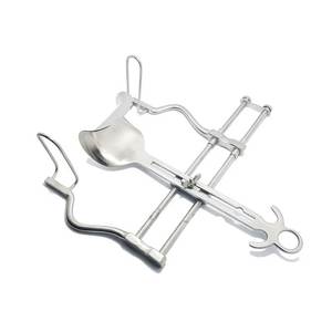 Retractor Abdominal Ortopédico Balfour de 22 cm, Juego de Instrumentos Quirúrgicos para Cirugía General Equina, Acero Inoxidable - Product Image 3
