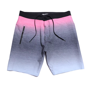 Shorts de sport pour hommes respirants à séchage rapide en toile tricotée unie à taille mi-haute pour l'entraînement et la gym, service OEM - Product Image 2