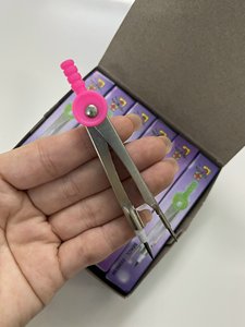 Nuevo Compás Metálico Mini Modelo 85 Phuoc Hoa, Fabricado en Vietnam, Venta Directa, Artículos de Papelería, Compás Pequeño para Estudiantes - Product Image 4