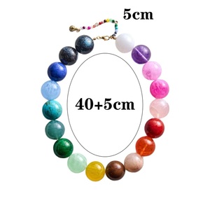 Collier pyramidal religieux rond fait main en résine ILAHI, bijoux de mode DIY pour les amateurs de mode moderne - Product Image 5
