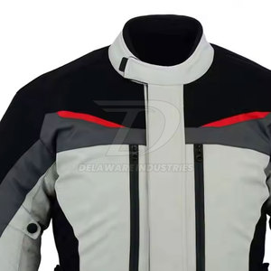Chaqueta de Motociclismo Ligera de Invierno para Hombre, Ajustable, con Protección Contra Impactos, Paneles Transpirables y Tela Resistente - Product Image 3