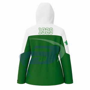 เสื้อแจ็คเก็ตกันฝน Iota Phi Lambda IPL Sorority แบบมีฮู้ด ผ้าซอฟต์เชลล์ คุณภาพสูง สำหรับผู้หญิง กันน้ำได้ - Product Image 2