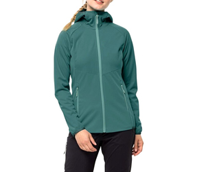 Chaqueta Softshell con Capucha para Mujer al por Mayor, Chaqueta Impermeable para Exteriores, Proveedor de Fábrica con Logotipo Personalizado - Product Image 2