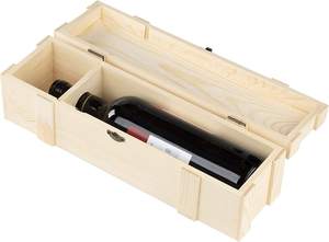 Boîte Cadeau Rétro Vintage en Bois pour Bouteille de Vin – Élégant Coffret de Rangement pour Cadeaux d'Affaires et Occasions Spéciales - Product Image 4
