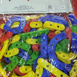 Little Fingers LFT 27 Link & Learn, Kit de Juguetes Educativos de Plástico para Niños de 2 a 3 Años - Product Image 1