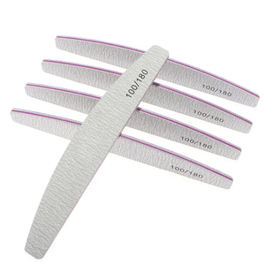 Lima de Uñas de Doble Cara Reutilizable con Grano 100/180, Herramienta de Manicura para el Cuidado de las Uñas - Product Image 4