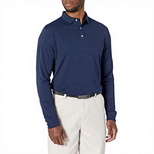 Wholesale Men's <b>Polo</b> <b>Shirt</b> Premium Cotton \Polyester <b>Polo</b> Custom Embroidered Logo Casual Wear - Product Image 4