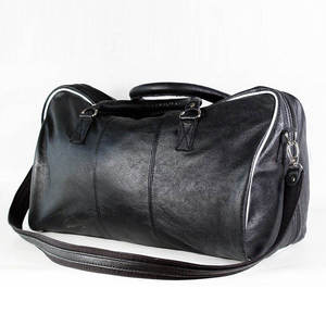 Luxury Custom Logo Faux Leather <b>Duffel</b> <b>Bag</b> Vintage Weekender Travel <b>Bag</b> Large Capacity Overnight Carry Sports Duffle <b>Bag</b> - Product Image 2
