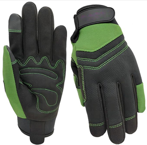 Guantes de Mecánico con Interior de Cuero Sintético, Correa de Fácil Extracción Personalizada, Equipo de Protección - Product Image 1