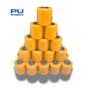 Roue à rouleaux en polyuréthane à cœur en acier, conception écologique, dureté Shore 55A-98A, service de moulage pour machines - Product Image 2