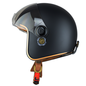 Casco Royal M20K de Alta Calidad, Fabricado en Vietnam, Estándar DOT, Diseño Gráfico Clásico Vintage, Estilo Abierto, ABS, Nuevo - Product Image 4
