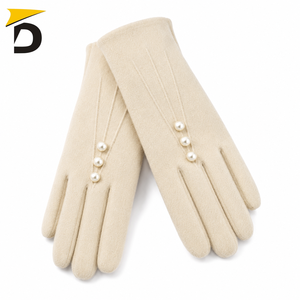 Damen Winter Modehandschuhe - Umweltfreundlich Multifunktional Touchscreen-Kompatibel für Outdoor-Nutzung Warm Komfortabel Weicher Stoff Elegant - Product Image 5