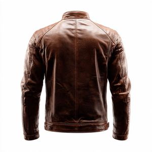 เสื้อแจ็คเก็ตหนังคุณภาพสูง พรีเมียม เท่ห์ และมีระดับ สำหรับใส่ลำลอง - Product Image 3