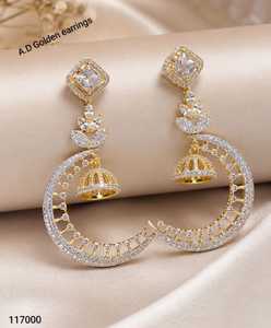 Pendientes de Perlas y Piedras con Baño de Plata, Estilo Étnico Tradicional, de Alta Calidad y a la Moda, Certificados por Terceros para Mujer - Product Image 4