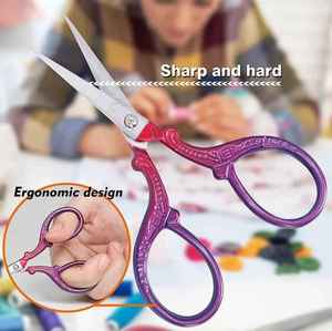 Handmade Industrial Stainless Steel Embroidery Scissors Stainless Steel Handle Vintage Craft Mini <b>Thread</b> <b>Cutter</b> Custom Color - Product Image 6