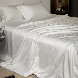 Nouvelle Couette Jacquard Blanche 2026 ODM/OEM 0.5/1/1.1/2.25/2.4kg en Lyocell, Coton et Soie pour <span class=keywords><strong>Literie</strong></span> - Product Image 4