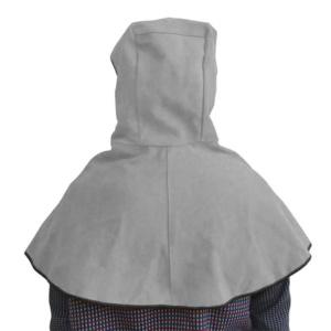 Capuche de soudage industrielle en cuir de vachette résistant au feu, anti-coupure, anti-chaleur, antistatique, protection thermique - Product Image 6