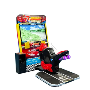 Máquina recreativa de carreras de motos Manx TT Super Bike para un jugador, operada con monedas, retro, simulador de conducción de motos independiente. - Product Image 1