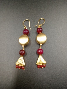 Amaira Jewels Gold Plated Drop Earrings Pearl Tassel Design Classic Style Women's Jewelry Brass Material <b>Wedding</b> <b>Accessories</b> - Product Image 1