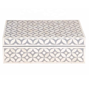Bone Inlay and Resin Jewelry Organizer <b>Box</b> with Lid Handmade Storage <b>Box</b> <b>Keepsake</b> <b>Box</b> for Jewelry Accessories Home Decor - Product Image 6