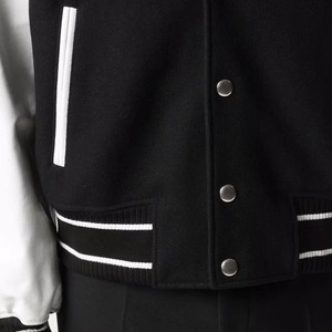 Veste universitaire unisexe de haute qualité à manches longues, en tissu polaire imprimé sur mesure, style décontracté, respirante, coupe-vent, veste d'hiver - Product Image 6