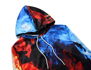 Sweat à capuche pour homme en sublimation, respirant, écologique, best-seller, nouveau, 100% coton, hiver, décontracté - Product Image 3