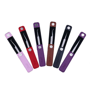 Pinzas de Acero Inoxidable de Colores Personalizadas al por Mayor para Extensión de Pestañas, Pinzas de Volumen con Forma Personalizada y Marca Privada - Product Image 6