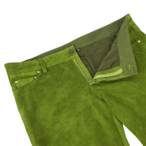 Pantalones de Mujer Personalizados 100% Cuero Vacuno de Primera Calidad, Estilo Jeans Casual, Fabricante Mayorista OEM/ODM - Product Image 4