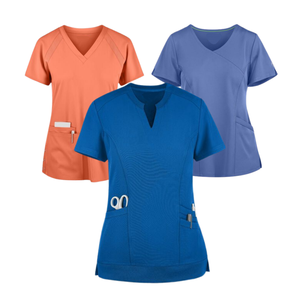 Meilleures ventes de blouses d'allaitement personnalisables pour femmes FMF Uniforme Logo de l'usine Conçu Vêtements d'hôpitaux médicaux Meilleures ventes - Product Image 6