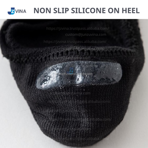 Custom Logo Triple <b>Grip</b> No Show <b>Socks</b> Anti Slip Pilates Yoga <b>Socks</b> With Silicone Heel Tab Daily casual wear Wholesale Studio - Product Image 4