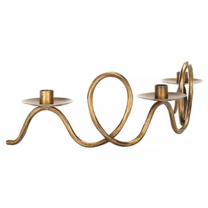 Support de bougie candélabre en aluminium Warm Presence, 10,6 pouces, durable, fait main, écologique, décoration intérieure, activités religieuses - Product Image 6