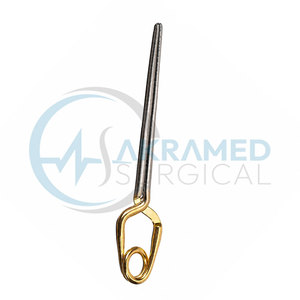 High Quality Yasargil Temporary Occlusion Clip 11mm Slightly Curved Jaw Stainless Steel <b>Neurosurgery</b> <b>Instrument</b> CE Certified - Product Image 1