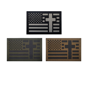 Patch tactique découpé au laser de qualité supérieure |   Logo de marque thermocollé pour vêtements de sport |   Fabricant en gros direct - Product Image 6