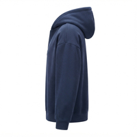 Sweat à capuche zippé personnalisé en molleton premium, fabricant OEM ODM, vente en gros de vêtements de sport