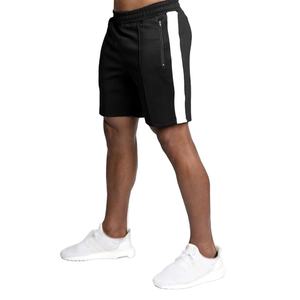 Shorts de sport décontractés pour l'été, fitness, musculation, 100% coton tricoté, respirant, taille élastique - Product Image 3