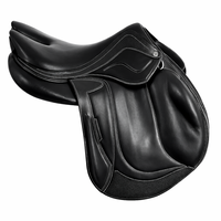 Silla de Montar Inglesa Profesional de Primera Calidad, Estructura de Madera, Material de Cuero Original, Personalizable y Duradera