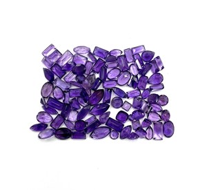 Natural African Amethyst Mixed Cut Shape Loose Gemstone Mixed Sizes, Purple Semi-Precious Stone for Jewelry Making - Product Image 6