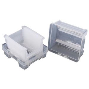 Boîte d'expédition de gaufrettes 6 "noire - Product Image 2